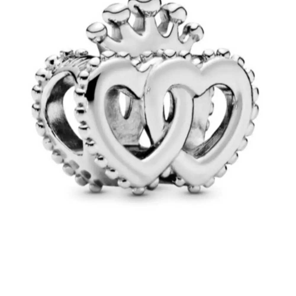 Pandora United Regal Hearts Charm